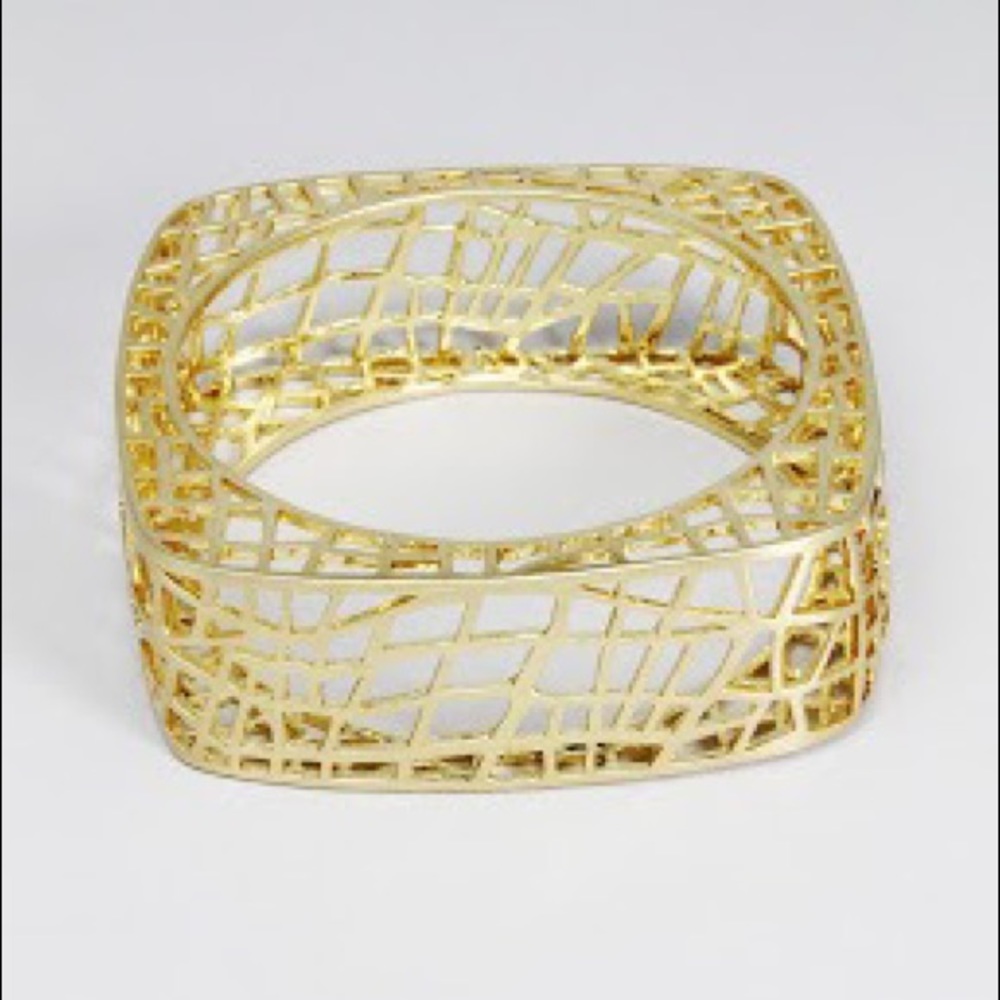 JewelMint Bird Cage Bangle